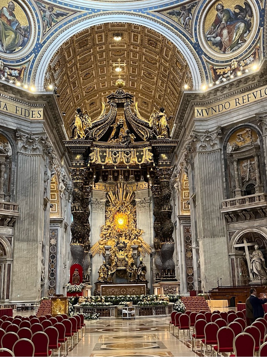 Baldacchino in St. Peter’s Basilica